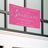 Stijlvol Afstuderen Spandoek (Buitenkant Gebouw)