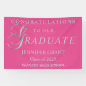 Stijlvol Afstuderen Spandoek (Horizontaal)