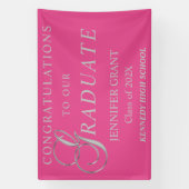 Stijlvol Afstuderen Spandoek (Verticaal)