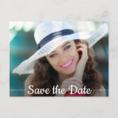 Stijlvol Afstuderen van de Foto van het Manuscript Briefkaart (Voorkant)