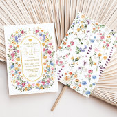 Stijlvol Afstuderen van de Veerbloem Kaart