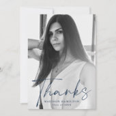 Stijlvol Afstuderen van het Manuscript van de mari Bedankkaart (Voorkant)