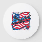 Stijlvol Amerika Grote Klok (Voorkant)