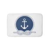 Stijlvol Anchor en Rope Badmat (Voorkant)