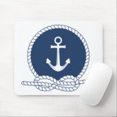 Stijlvol Anchor en Rope Muismat (Met muis)