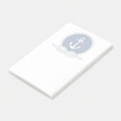 Stijlvol Anchor en Rope Post-it® Notes (Schuin)