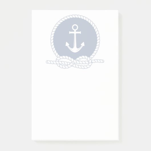 Stijlvol Anchor en Rope Post-it® Notes (Voorkant)