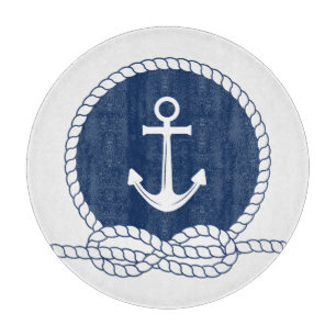 Stijlvol Anchor en Rope Snijplank