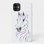 Stijlvol Arabisch paard Case-Mate iPhone Case (Achterkant)