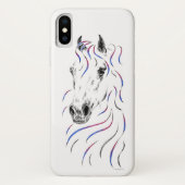 Stijlvol Arabisch paard Case-Mate iPhone Case (Achterkant)