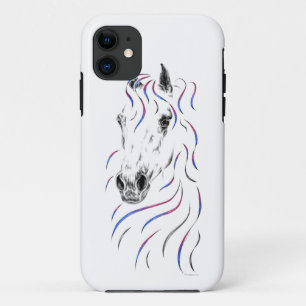 Stijlvol Arabisch paard iPhone 11 Hoesje