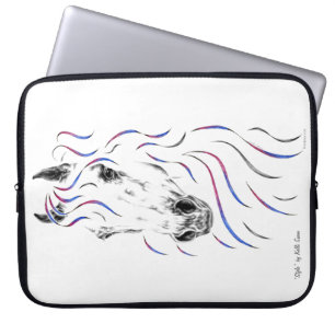 Stijlvol Arabisch paard Laptop Sleeve