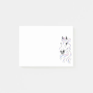 Stijlvol Arabisch paard Post-it® Notes