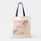 Stijlvol authentiek tote bag (Achterkant)