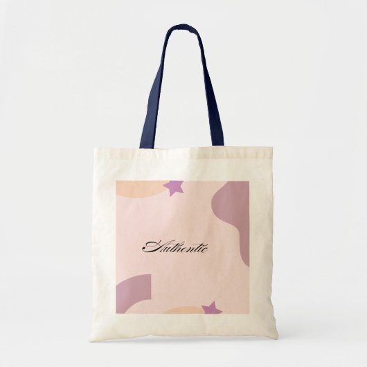 Stijlvol authentiek tote bag (Voorkant)