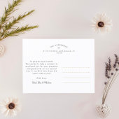 Stijlvol Baby shower 3 foto's dank u Briefkaart