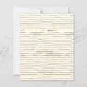 Stijlvol Baby shower voor roze tuin (Achterkant)