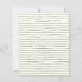 Stijlvol Baby shower voor roze tuin (Achterkant)