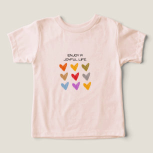 Stijlvol Baby T-Shirt Mooie Grafische Tekening Bab