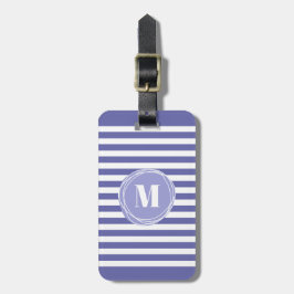 Stijlvol Bagagelabel Stripes Monogram