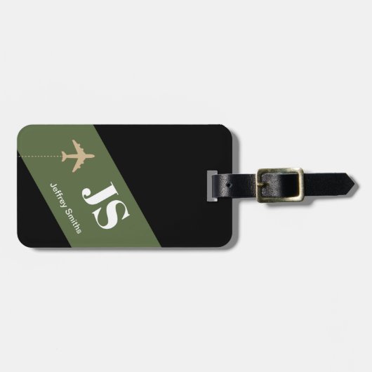 Stijlvol Bagagelabel voor elegant en modern Aero T (Voorkant horizontaal)