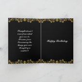 Stijlvol ballet, elegant goud in reliëf kaart (Binnen)