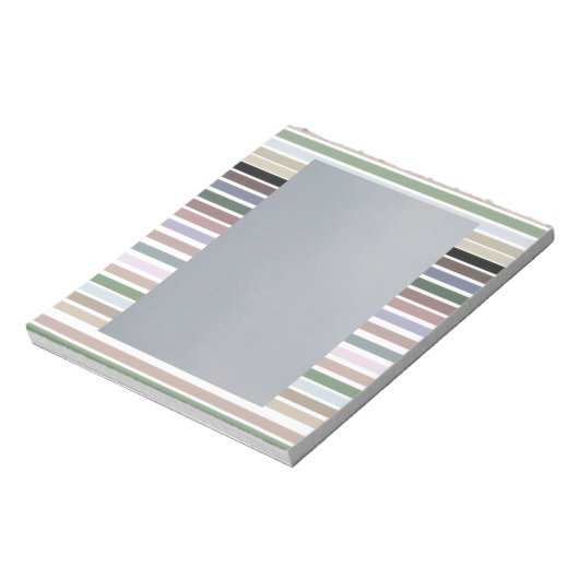 Stijlvol bandontwerp notitieblok (Linkerzijde)