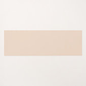 Stijlvol barokpatroon in roze rood crèmekleurig yogamat (Achterkant (horizontaal))