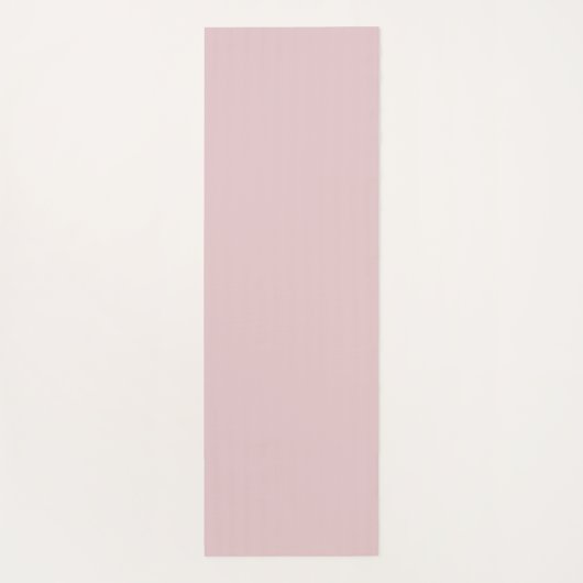 Stijlvol barokpatroon in roze schaduwen yogamat (Achterkant)