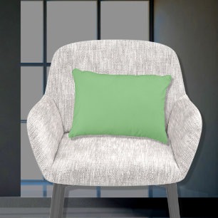 Stijlvol Basis Lichtgroene Effen Kleur 28x40 cm Accent Kussen