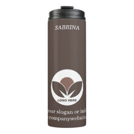 Stijlvol bedrijf | Mocha Mousse | Custom Thermosbeker