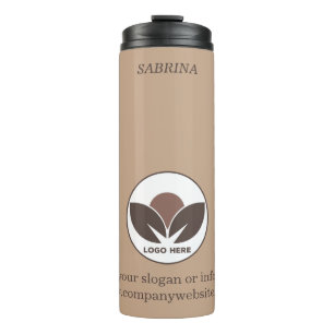 Stijlvol bedrijf Mocha Mousse Custom Thermosbeker