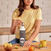 Stijlvol bedrijf | Mocha Mousse | Custom Waterfles