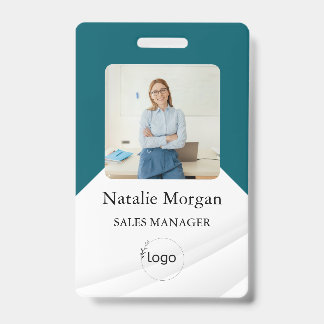 stijlvol Bedrijfsfotobadge voor werknemers Badge