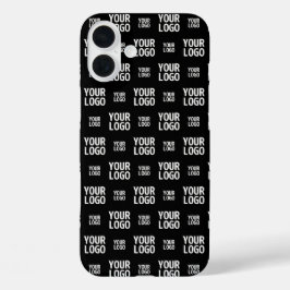Stijlvol beeld-, ontwerp- of bedrijfslogo-patroon  iPhone 16 plus hoesje