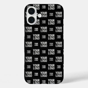 Stijlvol beeld-, ontwerp- of bedrijfslogo-patroon  iPhone 16 plus hoesje
