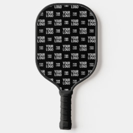 Stijlvol beeld-, ontwerp- of bedrijfslogo-patroon  pickleball paddle