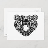 Stijlvol Beer Briefkaart (Voorkant / Achterkant)