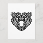 Stijlvol Beer Briefkaart (Voorkant)