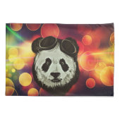 Stijlvol Beer Panda Kussensloop (Achterkant)