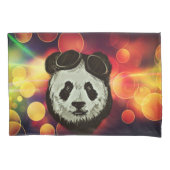 Stijlvol Beer Panda Kussensloop (Voorkant)