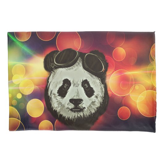 Stijlvol Beer Panda Kussensloop (Voorkant)