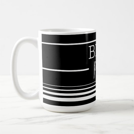 Stijlvol beste document koffiemok (Links)