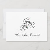 Stijlvol bicyclisch ontwerp kaart (Voorkant)
