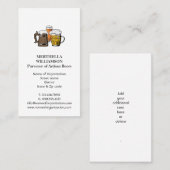 stijlvol | BIERBROUWERIJ | Foto Logo Visitekaartje (Voorkant / Achterkant)