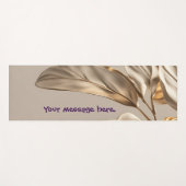 Stijlvol bladgoud yogamat (Voorkant (horizontaal))