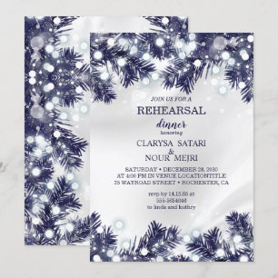 Stijlvol blauw bloemlamppatroon, repetitief diner kaart