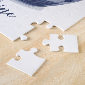 Stijlvol blauw en witte gember jar afdrukken legpuzzel (Zijkant)