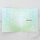 Stijlvol blauw en zwart Happy Birthday Husband Kaart (Binnen)