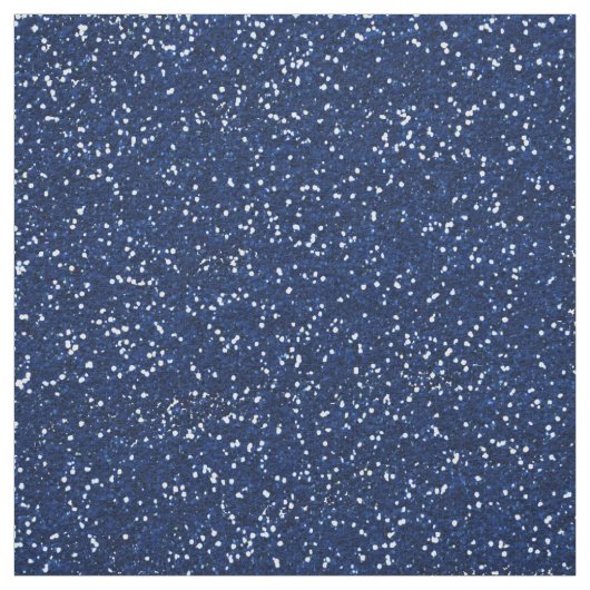 Stijlvol blauw glitter stof (Swatch)